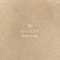 Gucci Handtasche aus Wildleder in Beige