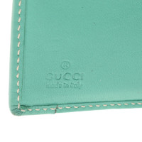 Gucci Sac à main/Portefeuille en Cuir en Turquoise