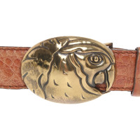 Reptile's House Ceinture en Cuir en Marron