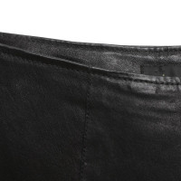Roberto Cavalli Pantalon en cuir en noir