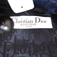 Christian Dior Denim-Blazer mit Stickerei