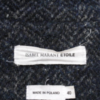 Isabel Marant Etoile Wollen jas in blauw