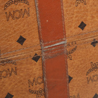 Mcm Handtasche aus Canvas in Braun