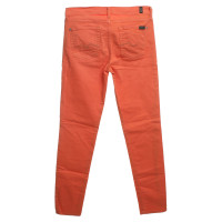 7 For All Mankind Jeans in oranje
