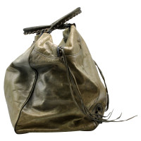 Balenciaga Travel bag Leather in Olive
