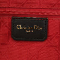 Christian Dior Lady Dior Large en Cuir en Noir