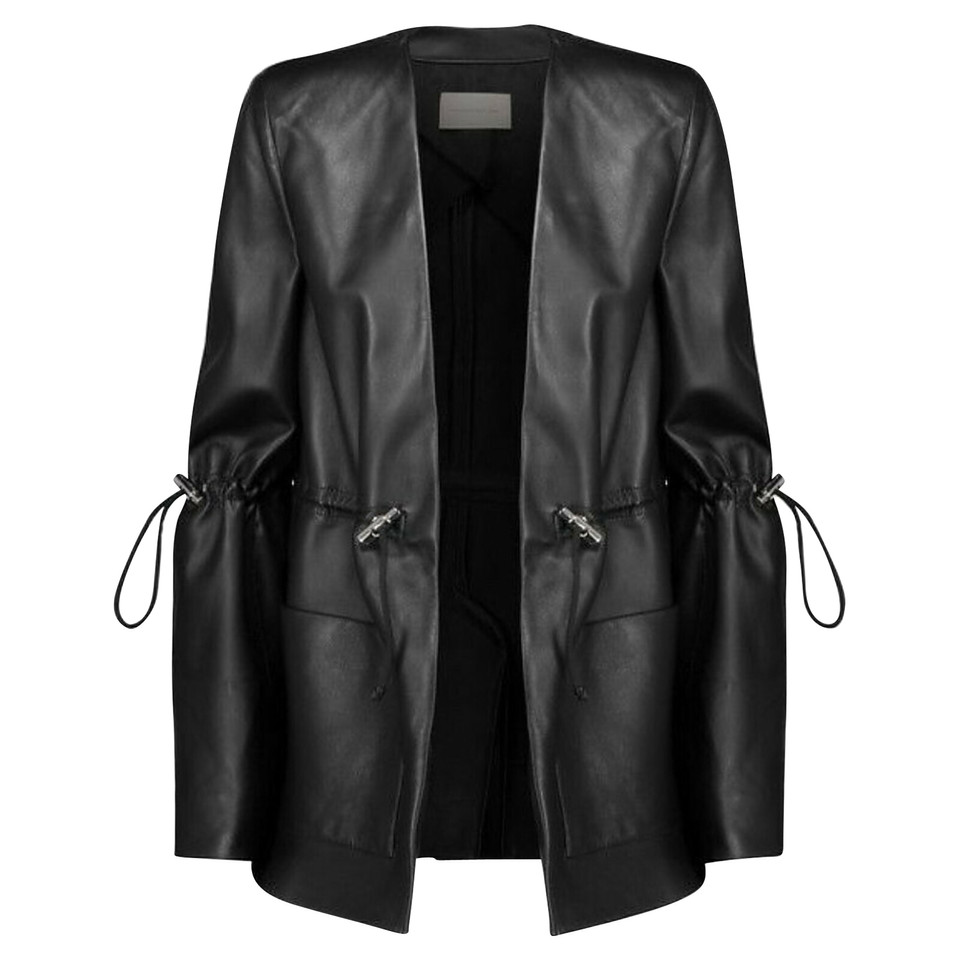 Christopher Kane Jacket/Coat Leather in Black