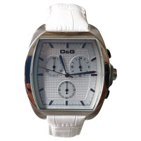 D&G Watch Steel in White