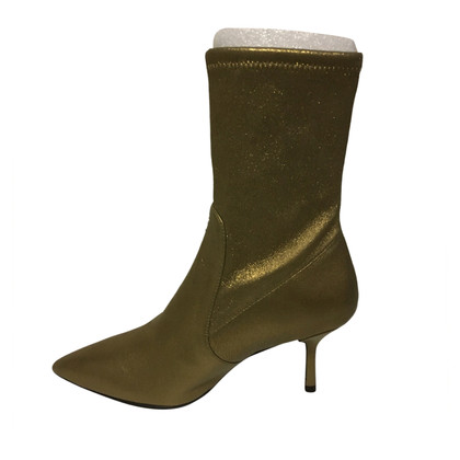 Stuart Weitzman Ankle boots Leather in Gold