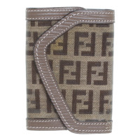 Fendi Key pouch with Zucca pattern 