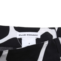 Club Monaco Shorts en noir et blanc