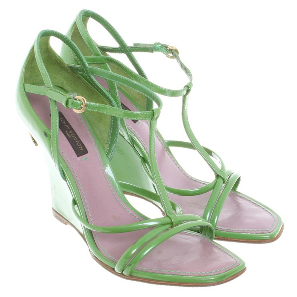 Louis Vuitton Sandals in green