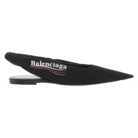 Balenciaga Knife Mules in Black