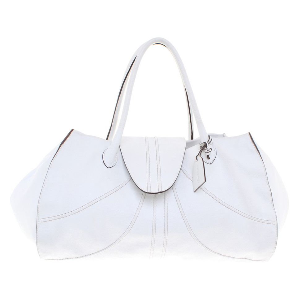 Max Mara Sac à main en blanc