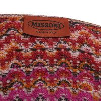 Missoni Knitted cape with pattern