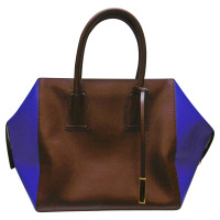 Stella McCartney Handle bag blue / brown
