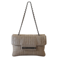 Chanel Handtas Leer in Beige