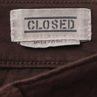 Closed Trousers "Jill" in Marsala