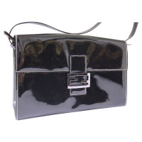 Fendi Baguette Bag Micro en Cuir en Noir