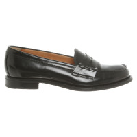 Church's Slipper/Ballerinas aus Leder in Schwarz