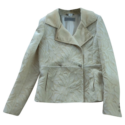 Sportmax Jacke/Mantel aus Wolle in Beige