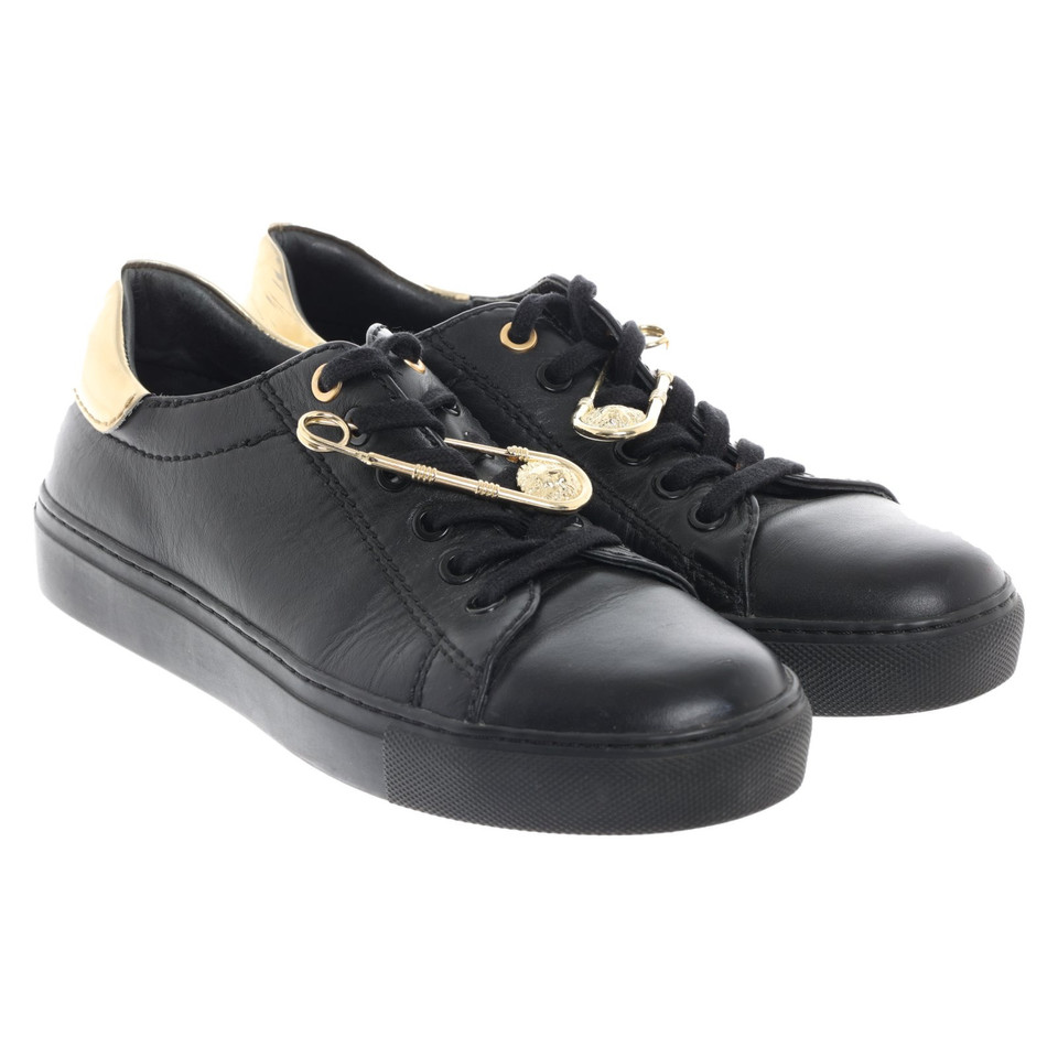 Versus Trainers Leather in Black