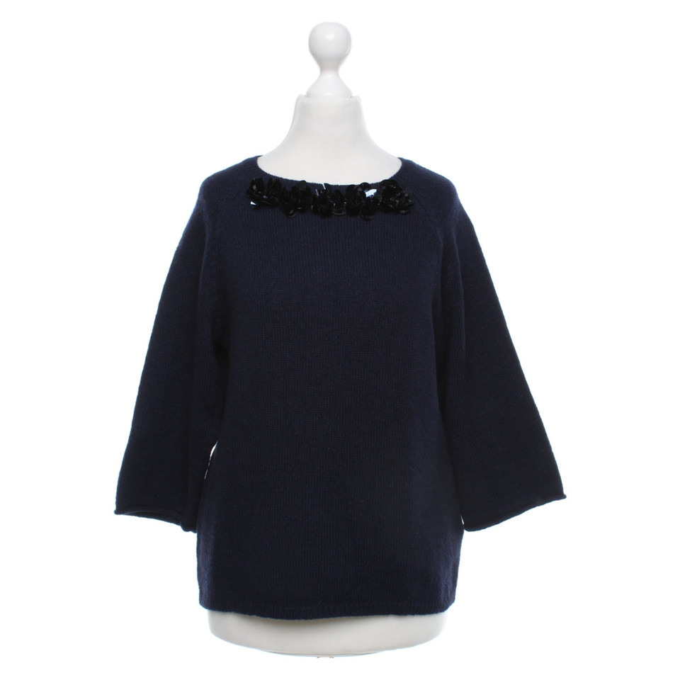 Laurèl Pull tricoté en bleu
