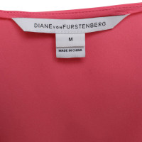Diane Von Furstenberg top in pink