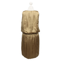 Hoss Intropia Kleid aus Seide in Gold