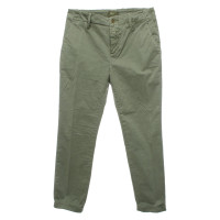 Closed Paire de Pantalon en Coton en Vert