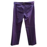 Versace Trousers Cotton in Violet