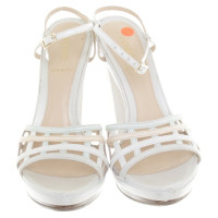 Fendi Sandalen met decoratieve hiel