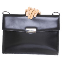 Windsor Handtasche aus Leder in Schwarz