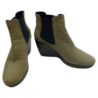 Hogan Ankle boots Leather in Beige