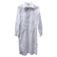 Paul Smith Kleid aus Baumwolle in Weiß