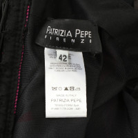 Patrizia Pepe Robe imprimée en noir / rose