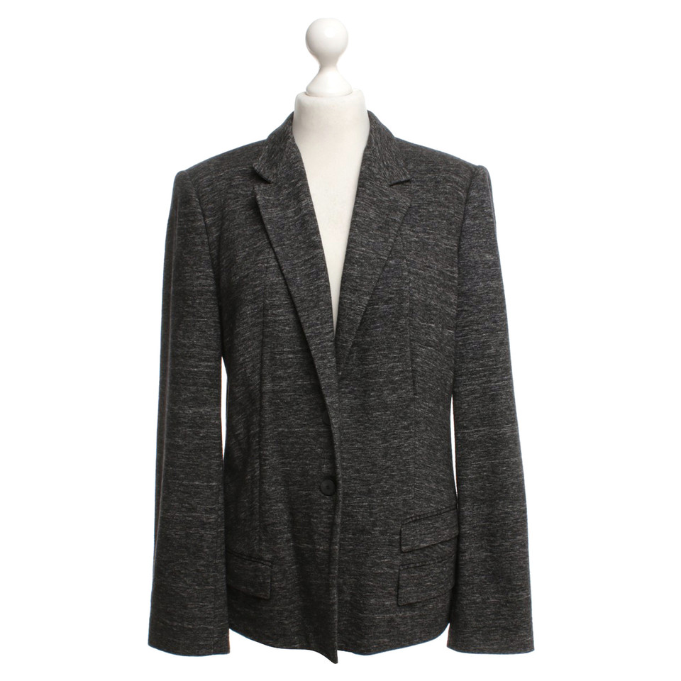 Hugo Boss Blazer in grigio / bianco