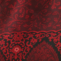 Etro Zijden sjaal in rood / zwart