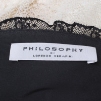Philosophy Di Alberta Ferretti Robe en beige / noir