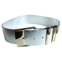 Versace For H&M Silver-colored leather belt
