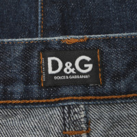 D&G gonna jeans con rivetti