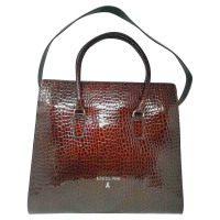 Patrizia Pepe Handbag Leather in Brown