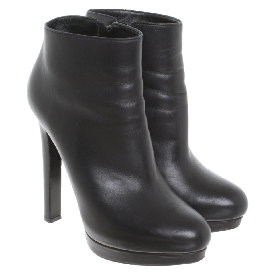 Alexander McQueen Bottines en noir