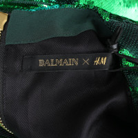 Balmain X H&M Robe en Vert