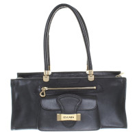 Escada Lederhandtasche in Schwarz