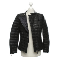 Moncler Jacket/Coat Leather in Black