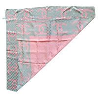 Chanel Schal/Tuch aus Seide in Rosa / Pink