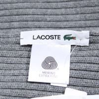 Lacoste Scarf/Shawl Wool in Grey