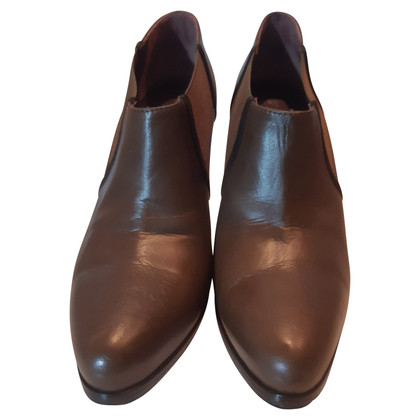 Max Mara Ankle boots Leather in Brown