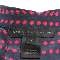 Marc By Marc Jacobs zijden jurk met de punten